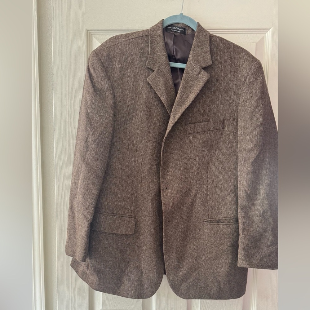 Andrew Fezza Dark Brown Men's Blazer